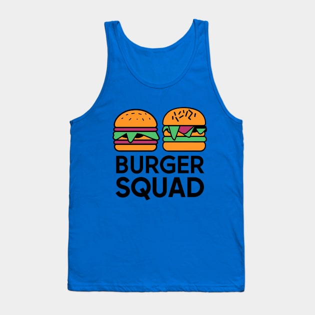 Burger Squad Tank Top by RazorDesign234